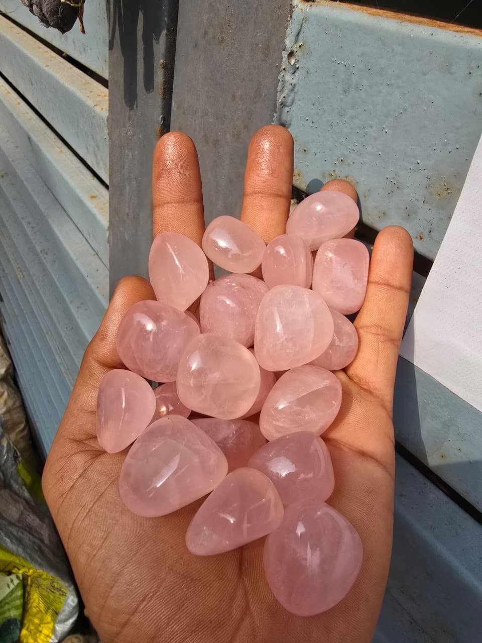 Rose Quartz Tumbled Stones