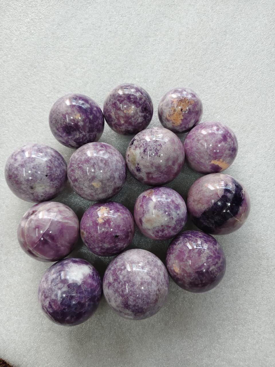 Natural Lepidolite Sphere